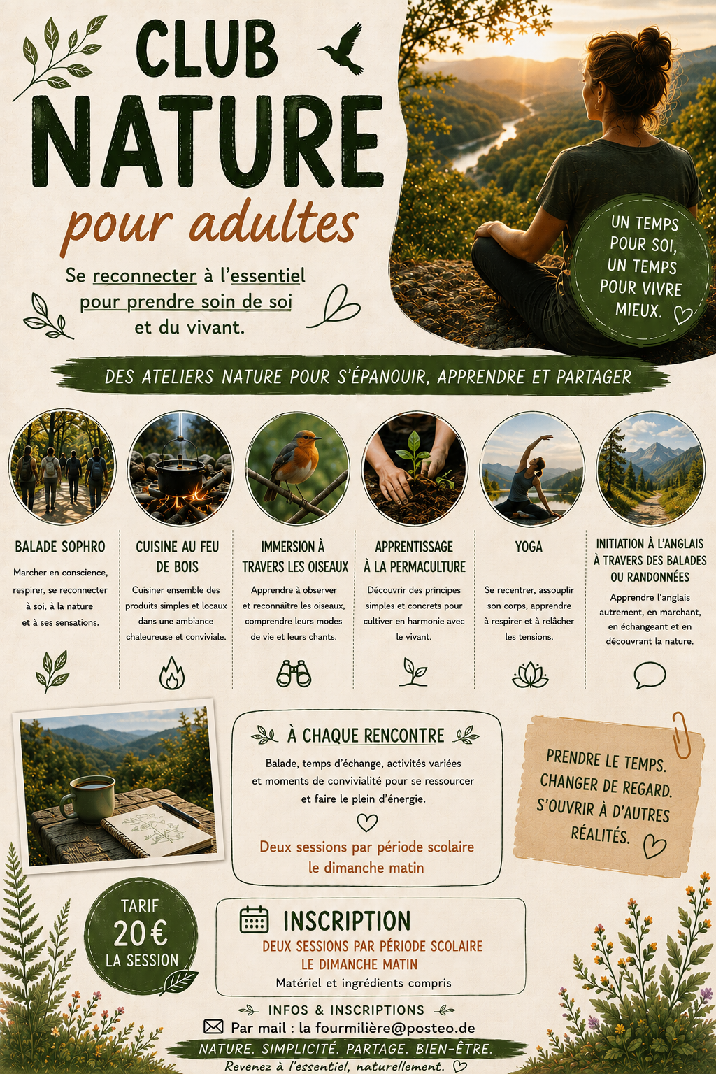 Club Nature pour adultes