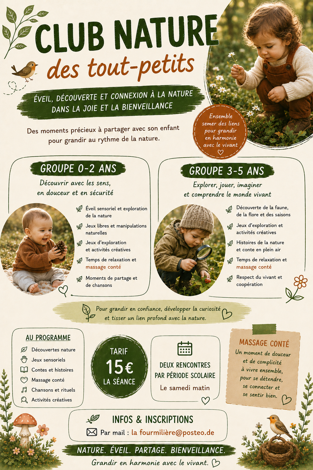 Club Nature des tout-petits